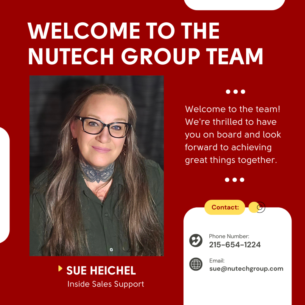 Welcome Sue Heichel to NuTech Group